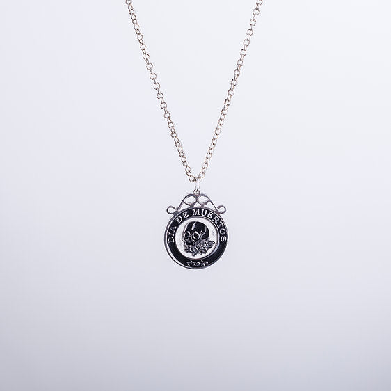 Calavera Necklace In Silver