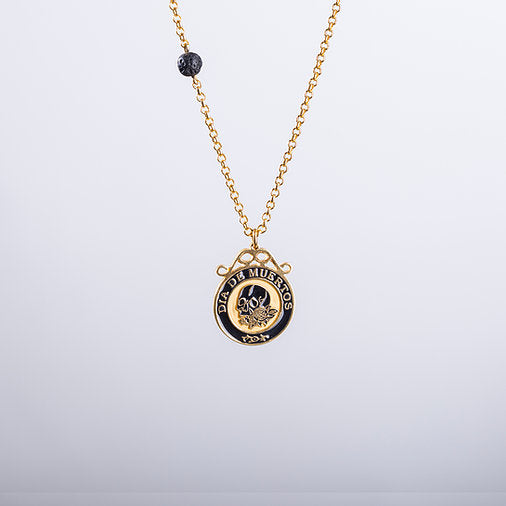 Calavera Necklace In Gold