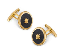 Load image into Gallery viewer, LATIN - ONYX - CUFFLINKS

